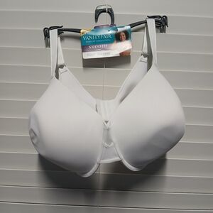 New Vanity Fair Smooth T-Shirt Bra in White